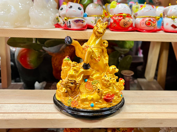 Year of the Horse Fengshui Figurine- circular base