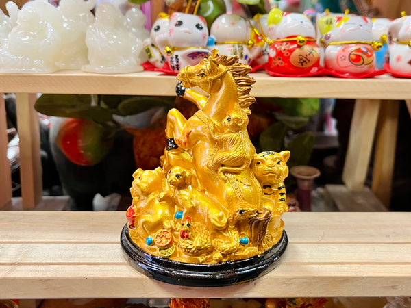Year of the Horse Fengshui Figurine- circular base