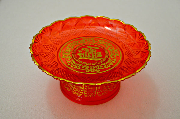 Faux Crystal Offering Plate