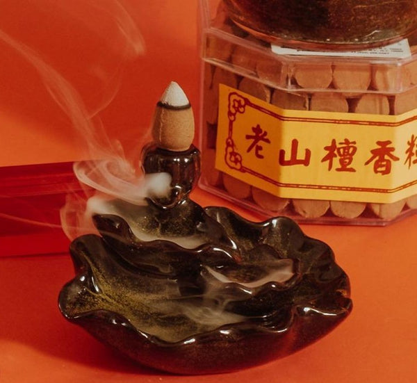 Ceramic Cascading Waterfall Incense Holders | 陶瓷工藝倒流香座