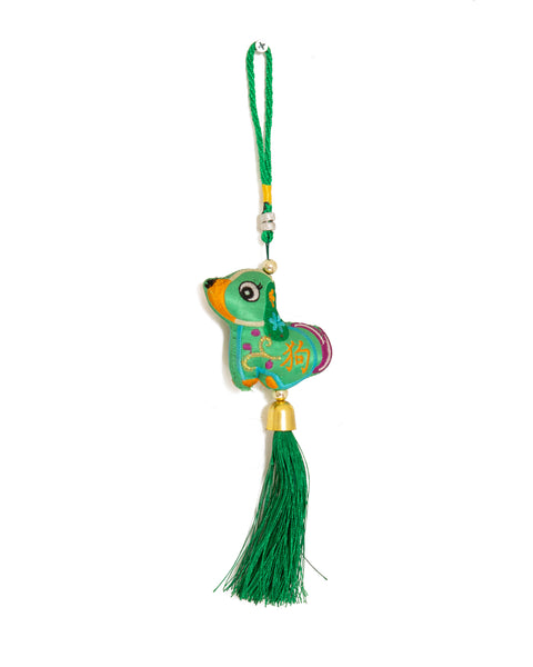 Embroidered Zodiac Lucky Charm