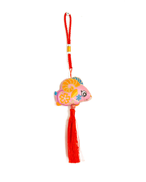 Embroidered Zodiac Lucky Charm