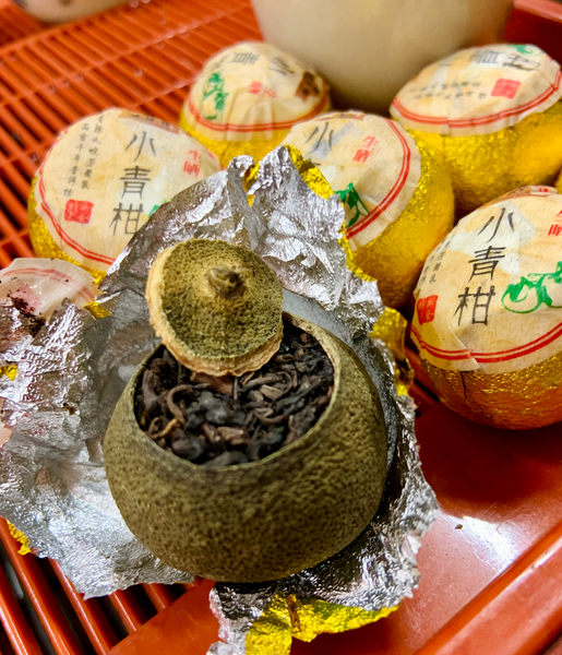 Sundried Tangerine Pu-erh Tea (XL) | 特大生曬小青柑