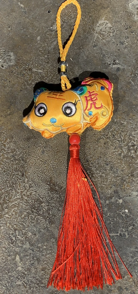 Embroidered Zodiac Lucky Charm
